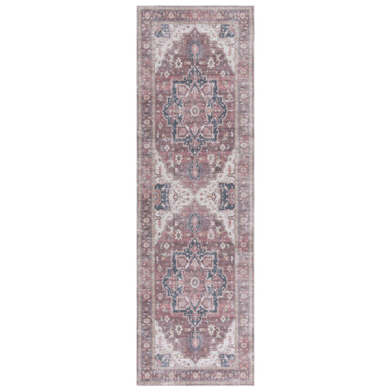 Tapis sud-ouest lavable à la machine Maritess, Tapis de couloir 2 pi 6 po x 8 pi