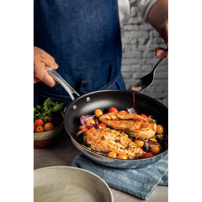 Grano 3-PLY Stainless Steel Non-Stick Frying Pan, 26cm