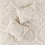 Housse de couette 3 pièces, double / grand, chenille de coton avec capitonnage et fermeture à boutons de style élégance décontractée, taille double / grand, fermeture de taies décoratives assortie-120218238-120218240