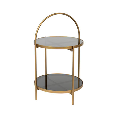 Maeve Glass End Table