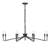 Anacelia 8 - Light Candle Style Chandelier