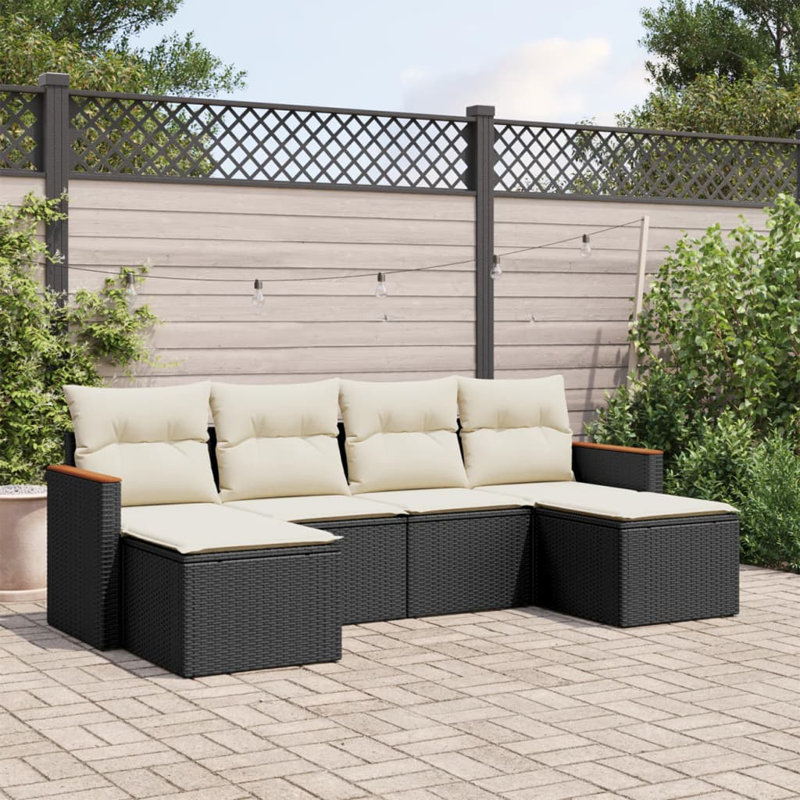 Ensemble de canapé de jardin Vidaxl