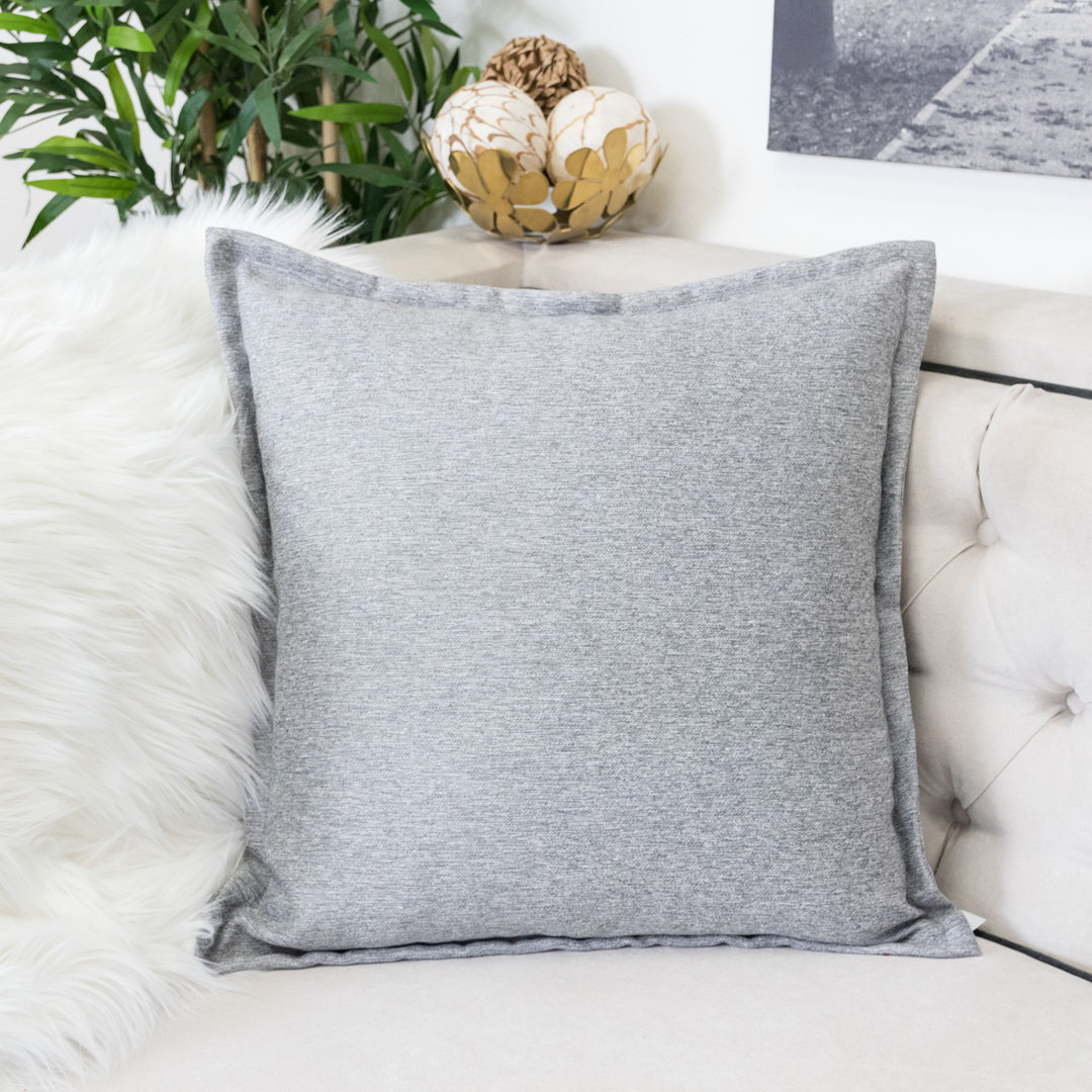  Texture Square Pillow Cover & Insert Homey Cozy 