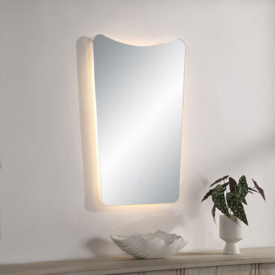 Miroir d'appoint avec honneur sans flamme