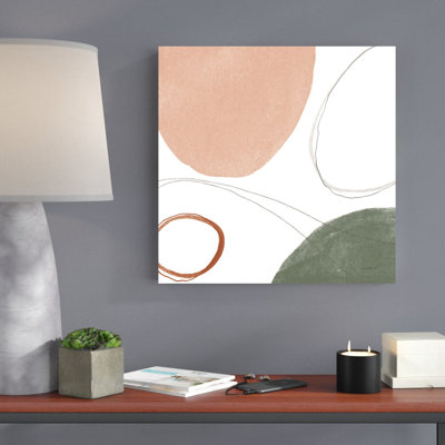 Thread Of Motion I Warm Crop - peinture sur toile tendue