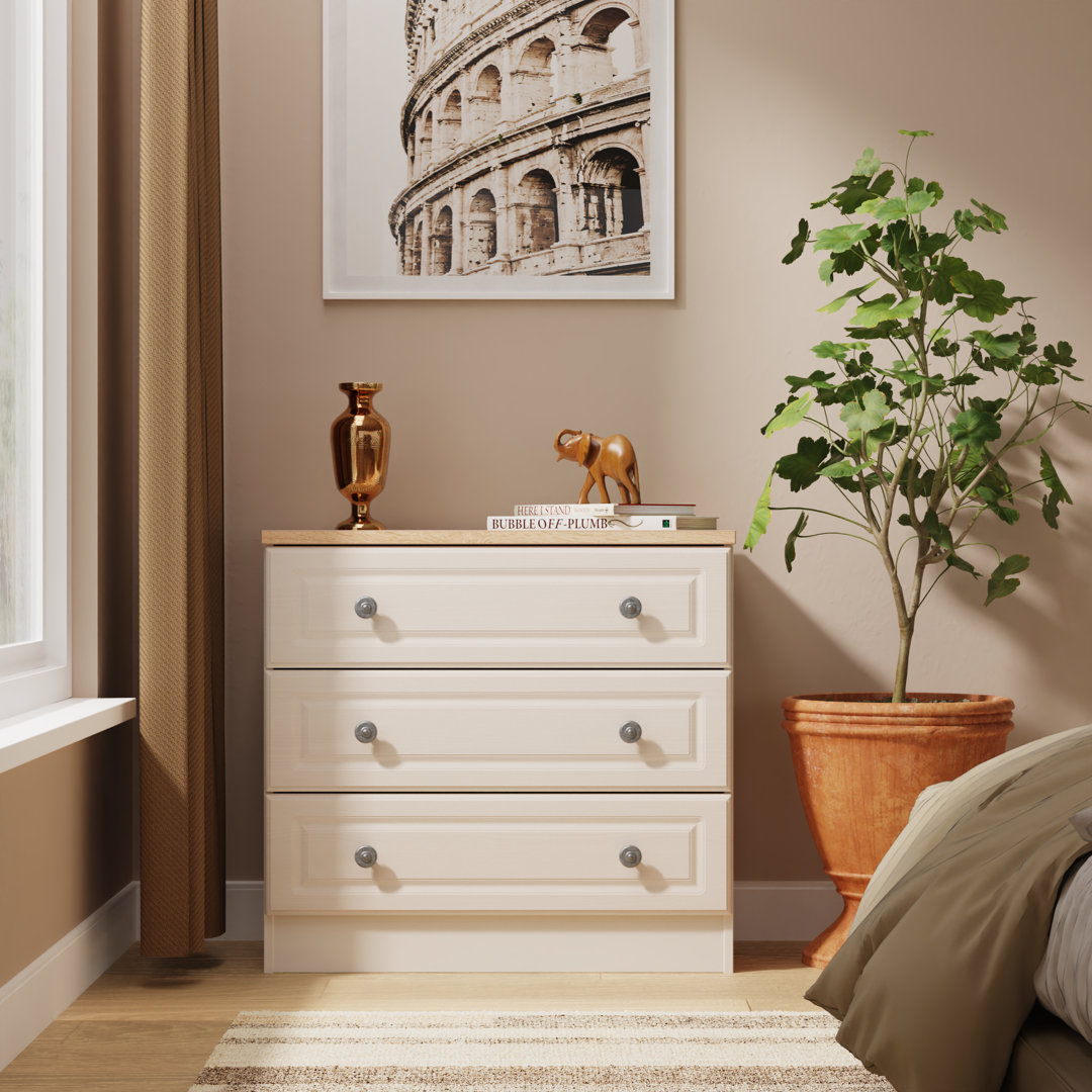 74cm W 3 - Drawer Chest of Drawers