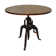 Jelinek Round Solid Wood Top Metal Base Dining Table