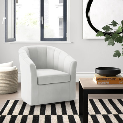 Modway Prospect Performance Velvet Swivel Armchair