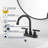 Centerset 2-handle Bathroom Faucet with Drain Assembly-73662781