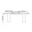 Simple and retro dining table-497265368