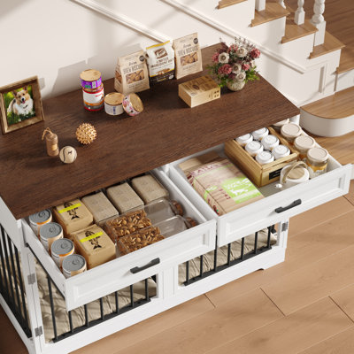 Chesterle Furniture Style Crate with 2 Doors
