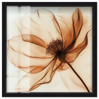 Décoration murale à motif floral fragile Elegance II par Art Remedy