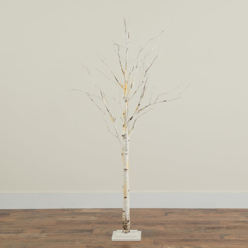 Hershell Easy Set-Up Lighted Christmas Tree