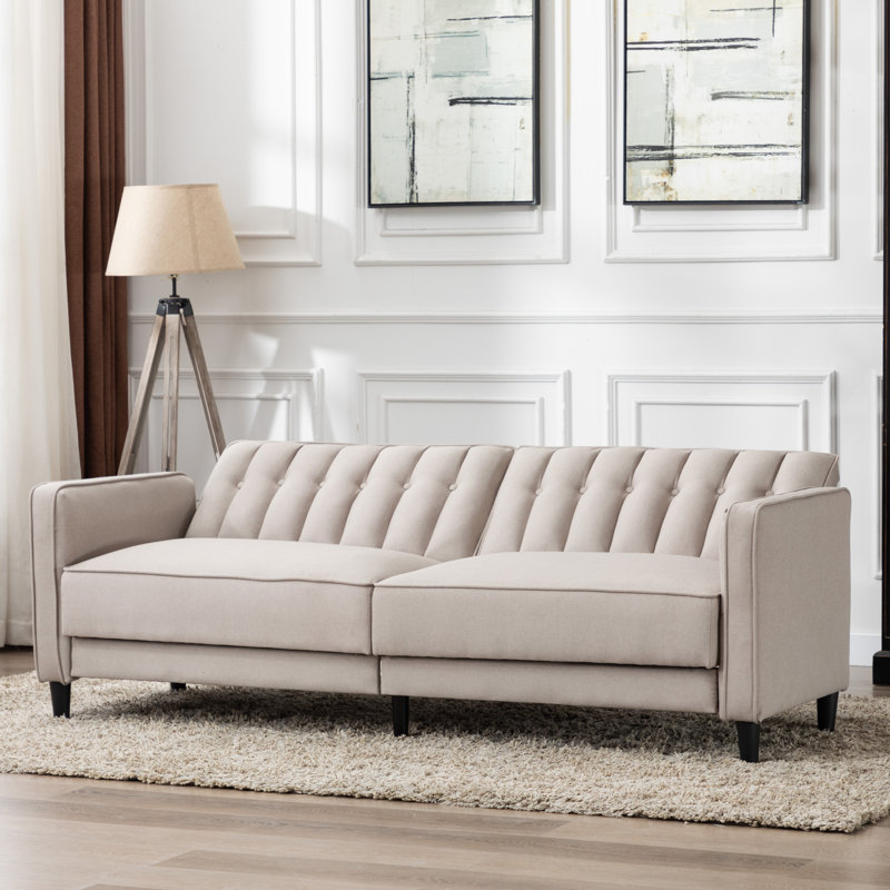 Canapé-lit 81 po, Beige