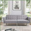 Canapé-lit Canapé-lit convertible gris clair pliable