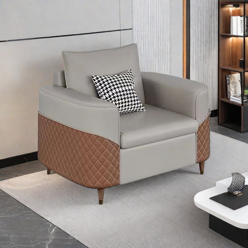 Simple modern office sofa office business