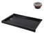 Base de douche en acrylique noir brillant avec drain à gauche avec drain à gauche 60 "x 36" Streamline NT-2254-60BL-LF, drain inclus