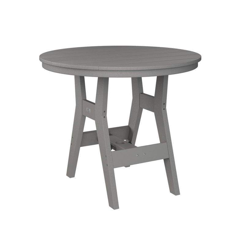 Table de bar 38 po Tierney, Gris clair