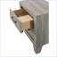 Rangement pour chambre à coucher 2 tiroirs Rustic Gray-539013036