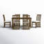 Ensemble repas pour 6 personnes Anouska-88388018