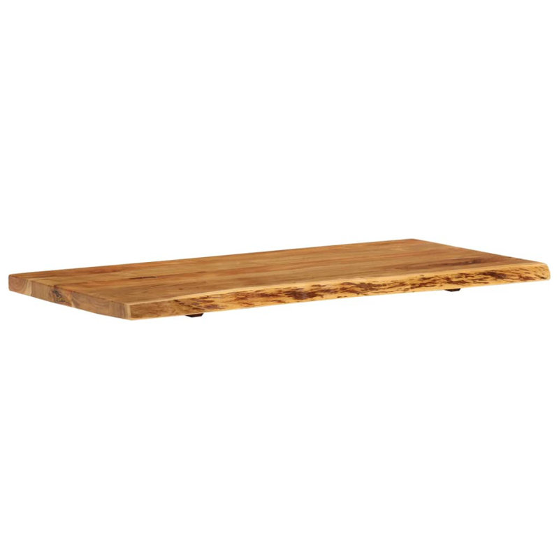 Tramore Bathroom Vanity Top Solid Acacia Wood 114x52x4 cm