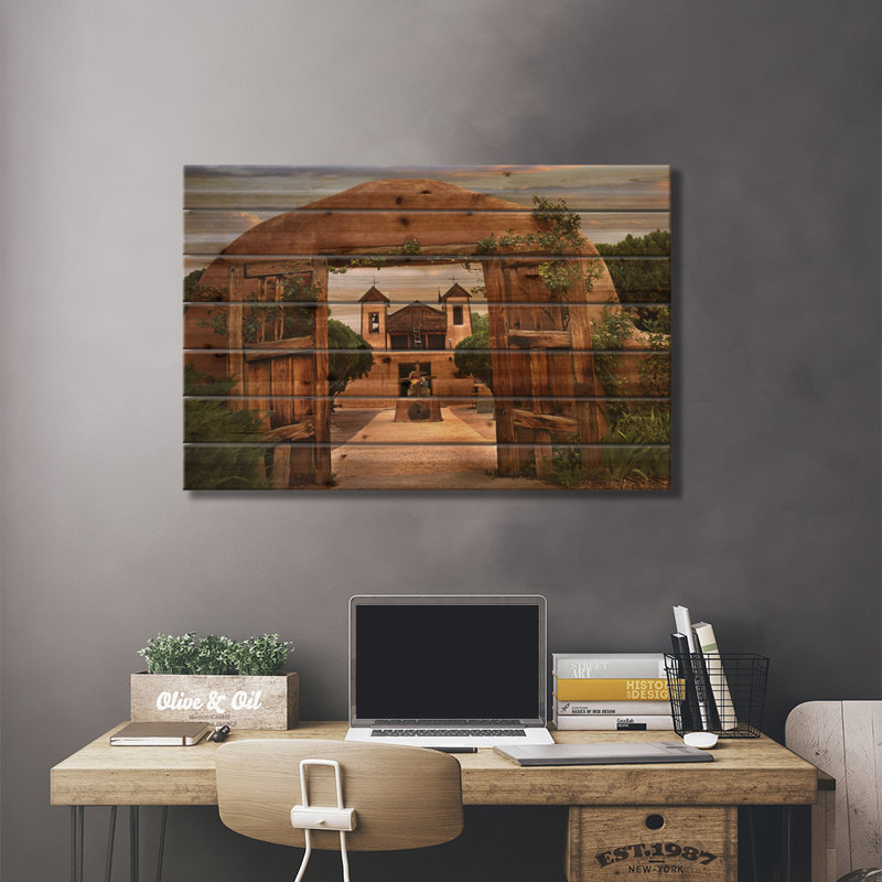 Scenic & Landscapes,Places Of Worship,Doors,Gates,Photography,Scenic Photography by Tim Fitzharris - Unframed Graphic Print on Wood