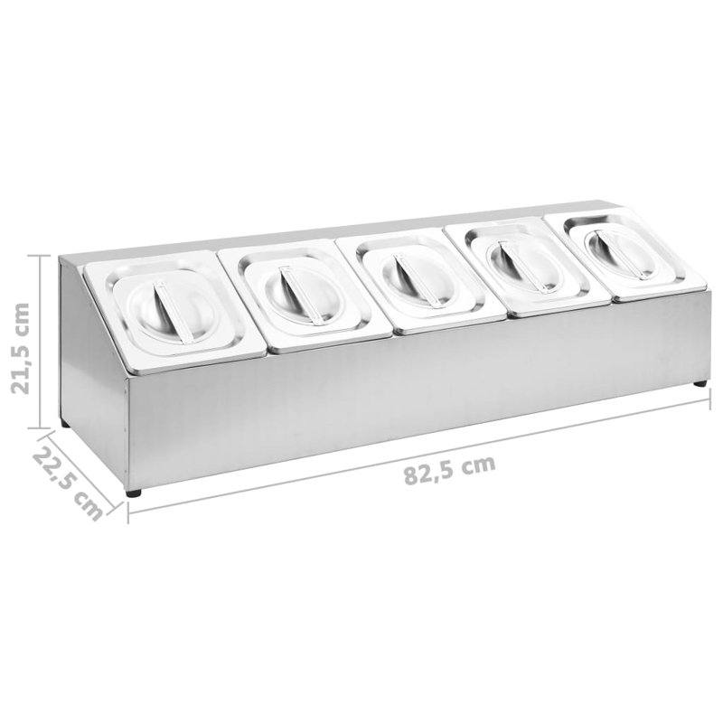 Gastronorm Container Holder Less Than 2L