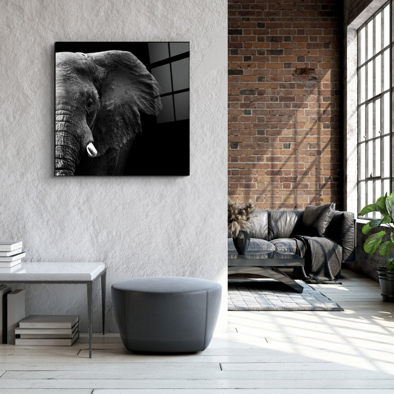 Elegant Decorative Tempered Glass Painting, 40 x 40 Inches | 100% Tempered Glass, Thickness: 0.16 Inches | UV Printing for Vibrant Colors & Durability | Perfect for Home Decor & Art Enthusiasts