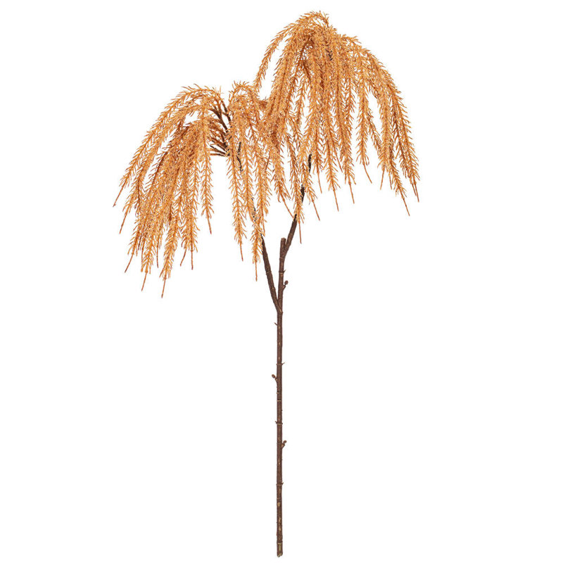 Ensemble de 2 plantes à roseaux artificiels, Brun