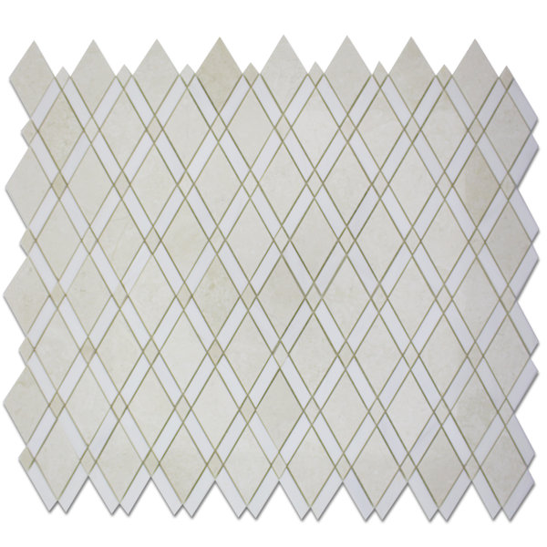 RHOMBOID PERLA w/ DOLOMITE POLISHED