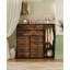Étagère de rangement à 16 tiroirs - Structure en fer et revêtement en tissu MDF, organisateur multi-tiroirs pour chambre, vêtements et articles du quotidien, solution de rangement gain d'espace pour la maison