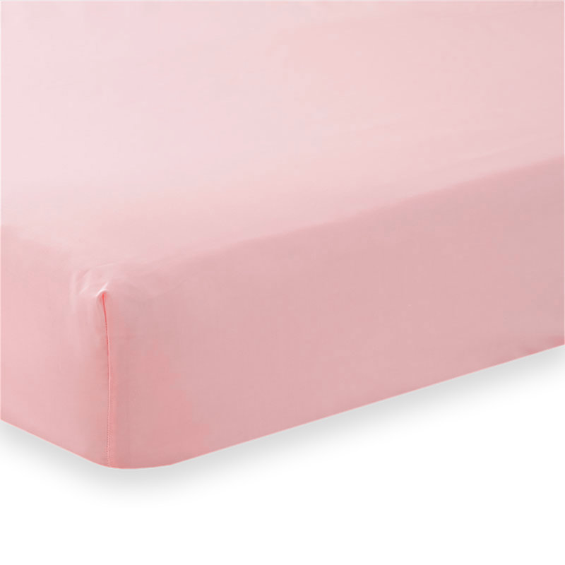 Izyan Cotton Blend Standard Pillow Case, Pink
