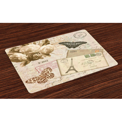 Dugger European Old Lettering Placemat