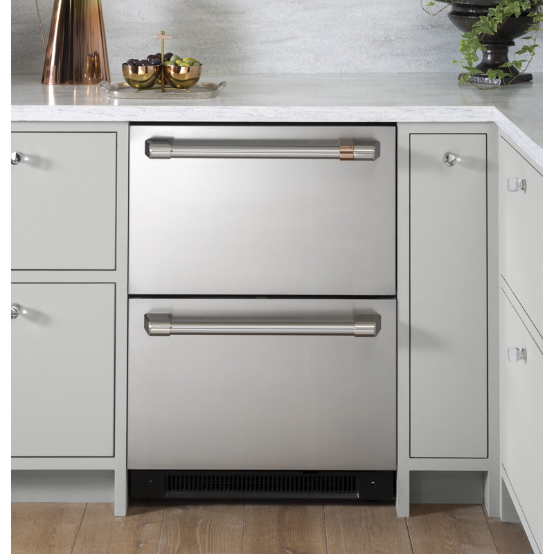 5.7 cu. ft. Undercounter Mini Fridge, Matte White