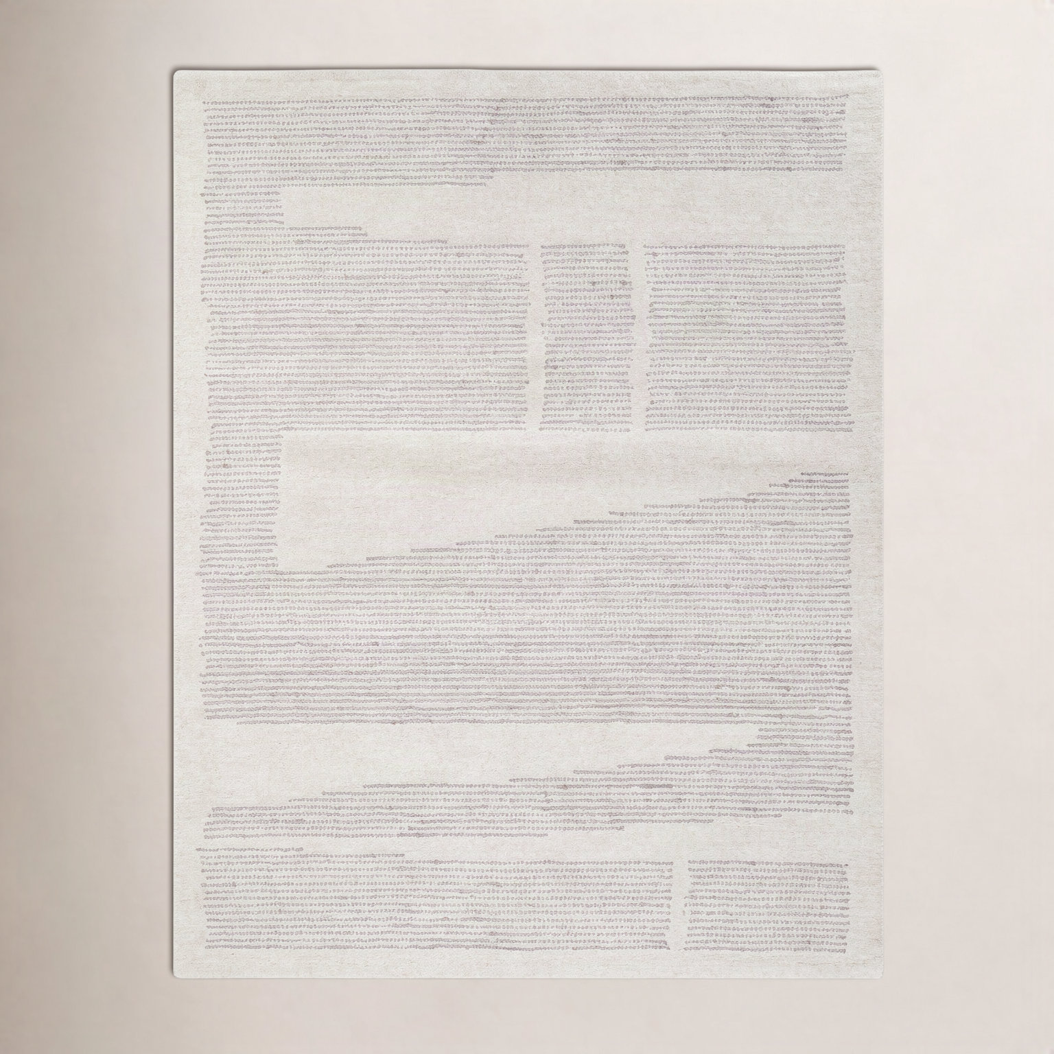 Craton Hand-Tufted Abstract Wool Rug, Rectangle 7'9" x 9'9"
