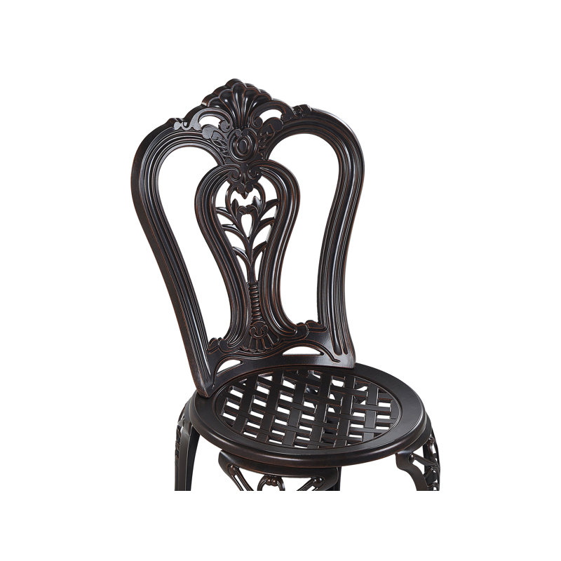 Janet Patio Dining Side Chair with Cushion