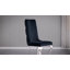 Chaise parsons en velours capitonné Anquette