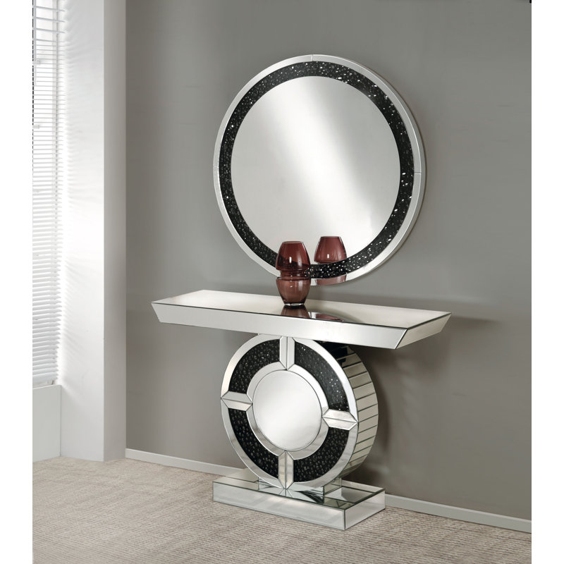 Inez Glass Frame Mirror