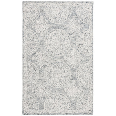 Lauren Ralph Lauren Hand Tufted Wool & Cotton Damask Rug