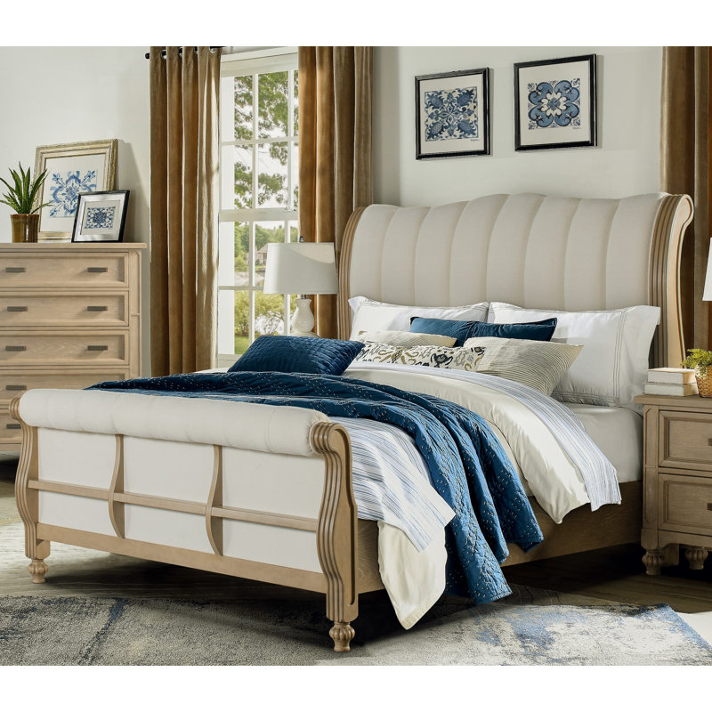 Ensemble de chambre à coucher Alwies, Grand lit