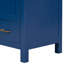 Meuble-lavabo 30 po avec lavabo simple encastré et armoire bleue 30 po