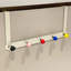 Porte-crochets en fer avec tablette-74325918-77378011