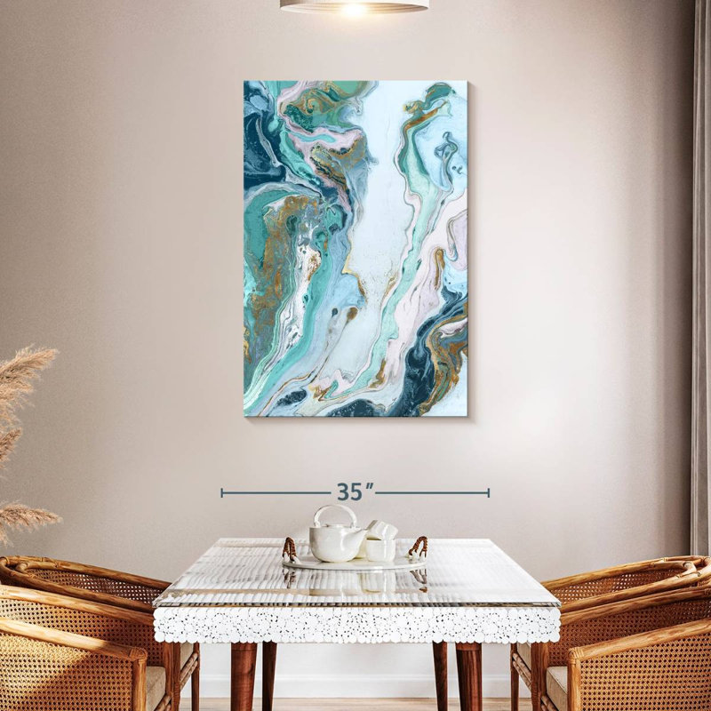 Avery Marble Petroleum II, 45" H x 30" W