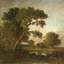 Landscape with Trees Framed Oil Painting Print Canvas
