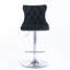 Rondel Swivel Upholstered Adjustable Height Counter Stool with Solid Wood Frame-1628223324