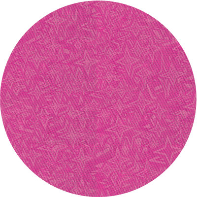 Tapis géométrique rose