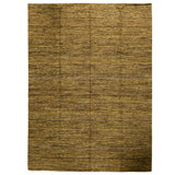 Flatweave Cotton Area Rug in Rust