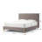 Upholstered Platform Bed No Spring Box Needed, Easy Assembly-Queen