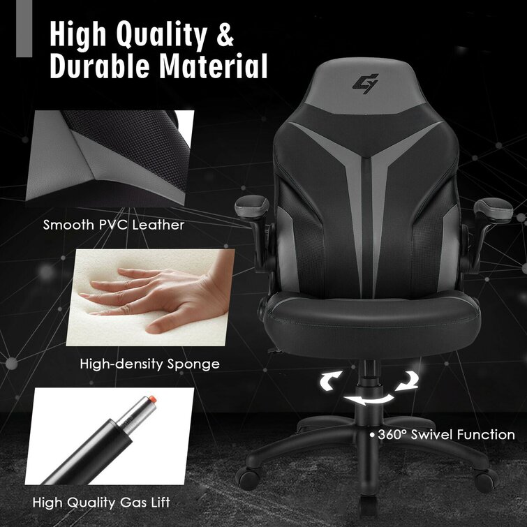 https://assets.wfcdn.com/im/94209826/resize-h755-w755%5Ecompr-r85/1568/156887471/Gymax+Ergonomic+Faux+Leather+Swiveling+PC+%26+Racing+Game+Chair+in+Grey%26Black.jpg