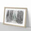 View of a Pine Tree Forest Sketch - Picture Frame Graphic Art Print-56875167-56875169